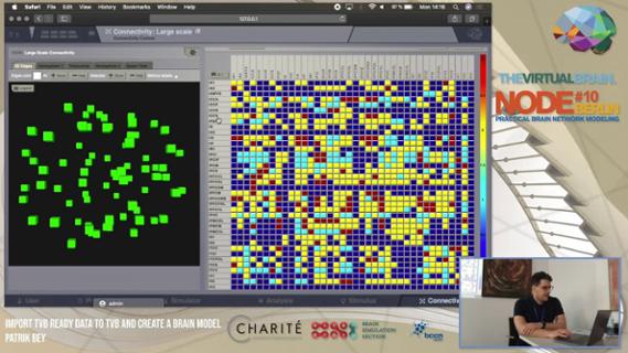 VIDEO: Import Virtual Brain ready data into TVB and create a brain model